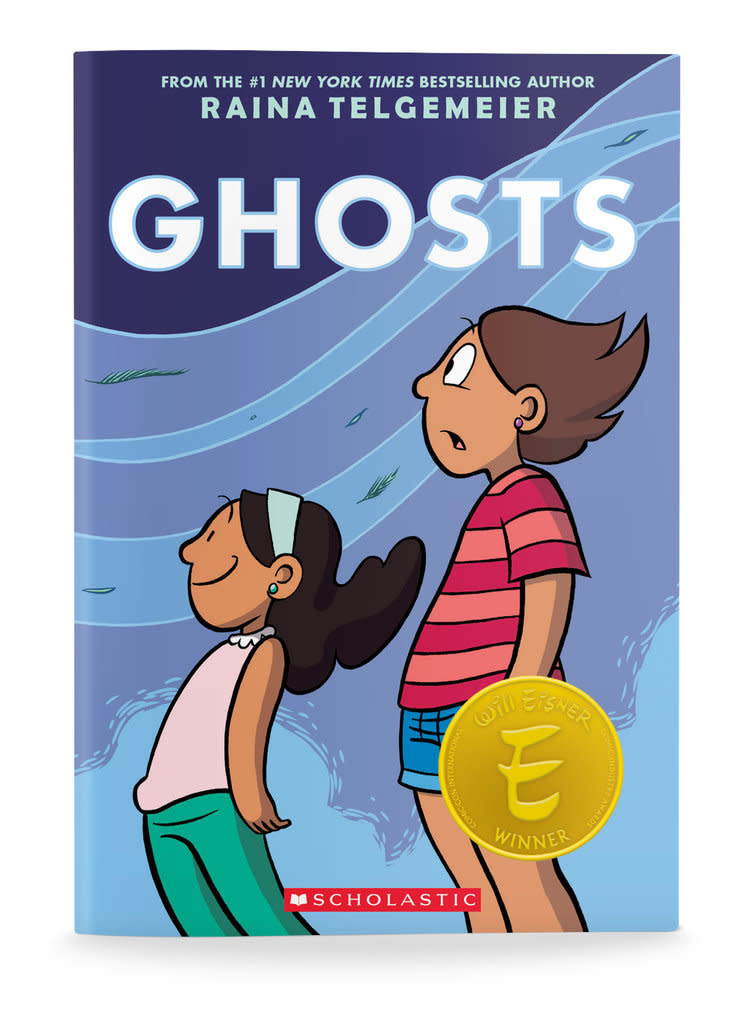 Ghosts by Raina Telgemeier (8+)