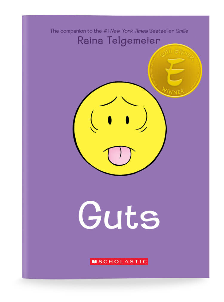Guts by Raina Telgemeier (8+)