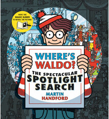 Candlewick Press Where's Waldo? The Spectacular Spotlight Search  by Martin Handford (ages 5-9)