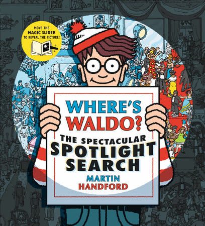 Candlewick Press Where's Waldo? The Spectacular Spotlight Search  by Martin Handford (ages 5-9)