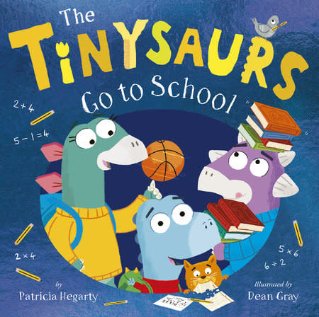 The Tinysaurs Go to School by Patricia Hegarty (ages 3-7)