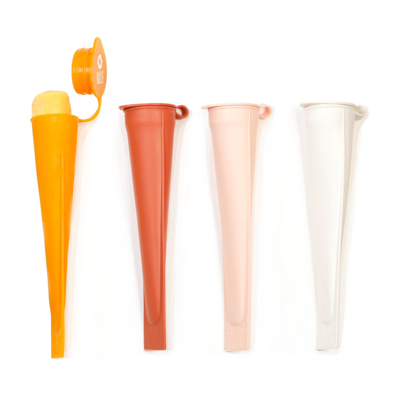 Silicone Ice Pop Molds (set of 4)