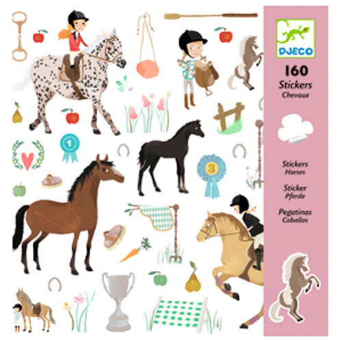 djeco 160 sticker set (ages 4-7)