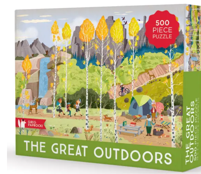 Gibbs Smith The Great Outdoors 500 piece puzzle