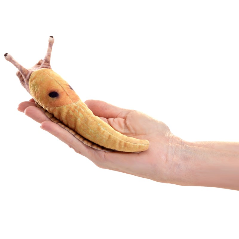 Folkmanis Mini Banana Slug puppet