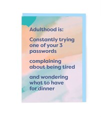 colour me happy Adulthood is: