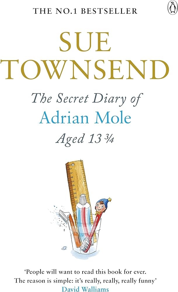Penguin Group The Secret Diary of Adrian Mole Aged 13 3/4 by Sue Townsend (ages 12-14)