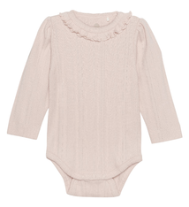 En Fant En-Fant Rose Pointelle Bodysuit - FINAL SALE