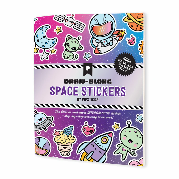 Pipsticks Draw-along Sticker Book (3+)
