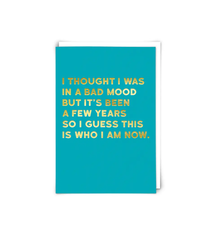 Redback Cards I thought I was in a bad mood...