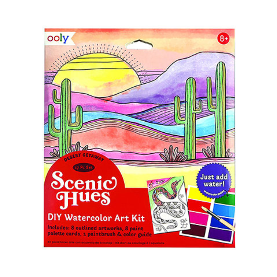 OOLY OOLY Scenic Hues DIY Watercolor Kit (8+)