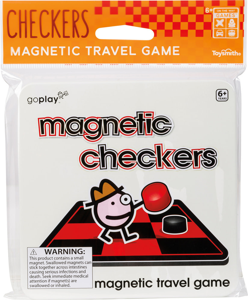 Magnetic Checkers (6+) - Hintonburg Kids