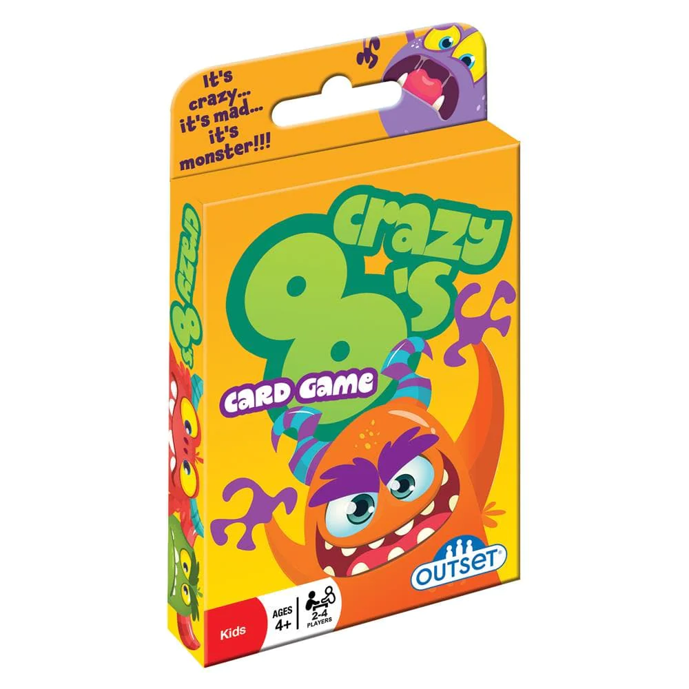 Outset Media Crazy 8's Card Game (4+)