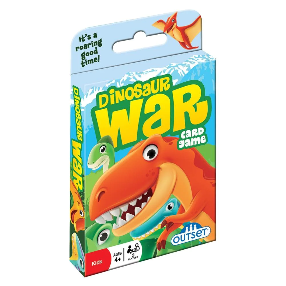 Outset Media Dinosaur War Card Game (4+)