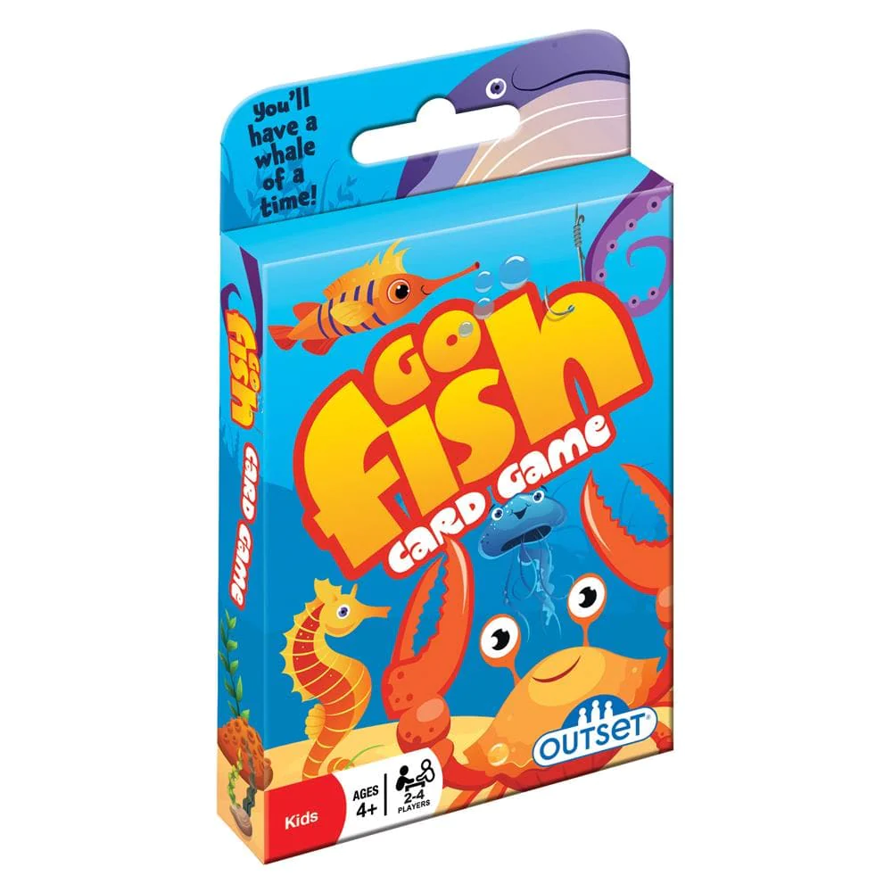 Outset Media Go Fish Card Game (4+)