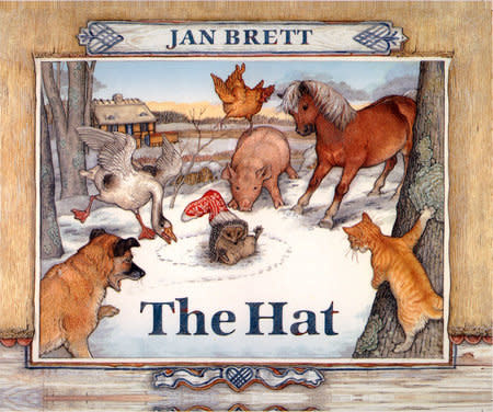 The Hat by Jan Brett (ages 1-3)