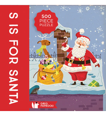 Gibbs Smith S is for Santa by Greg Paprocki (500 pcs)