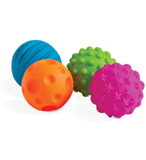 edushape textured mini balls (6m+)
