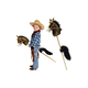 Schylling Ponytrails Ride-On Stick Pony (3+)