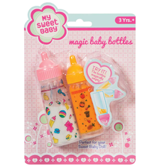 Toysmith Magic Baby Bottles (milk & juice) 3+