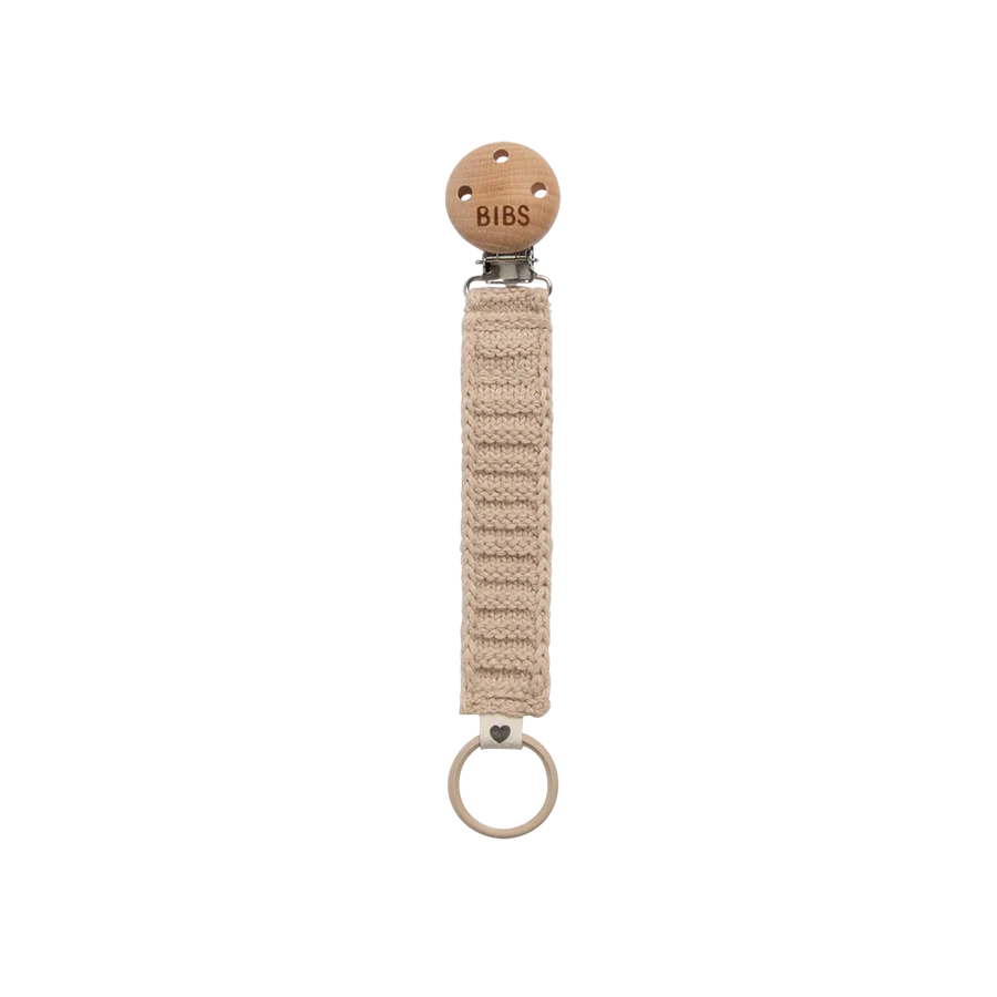 Bibs Bibs Ribbon Pacifier Clip (0+)