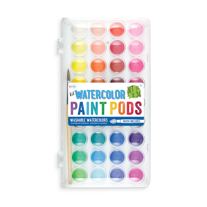 OOLY Lil' Water Color Paint Pods (3+)