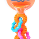 Fat Brain Toys pipSquigz loops - orange (6m+)