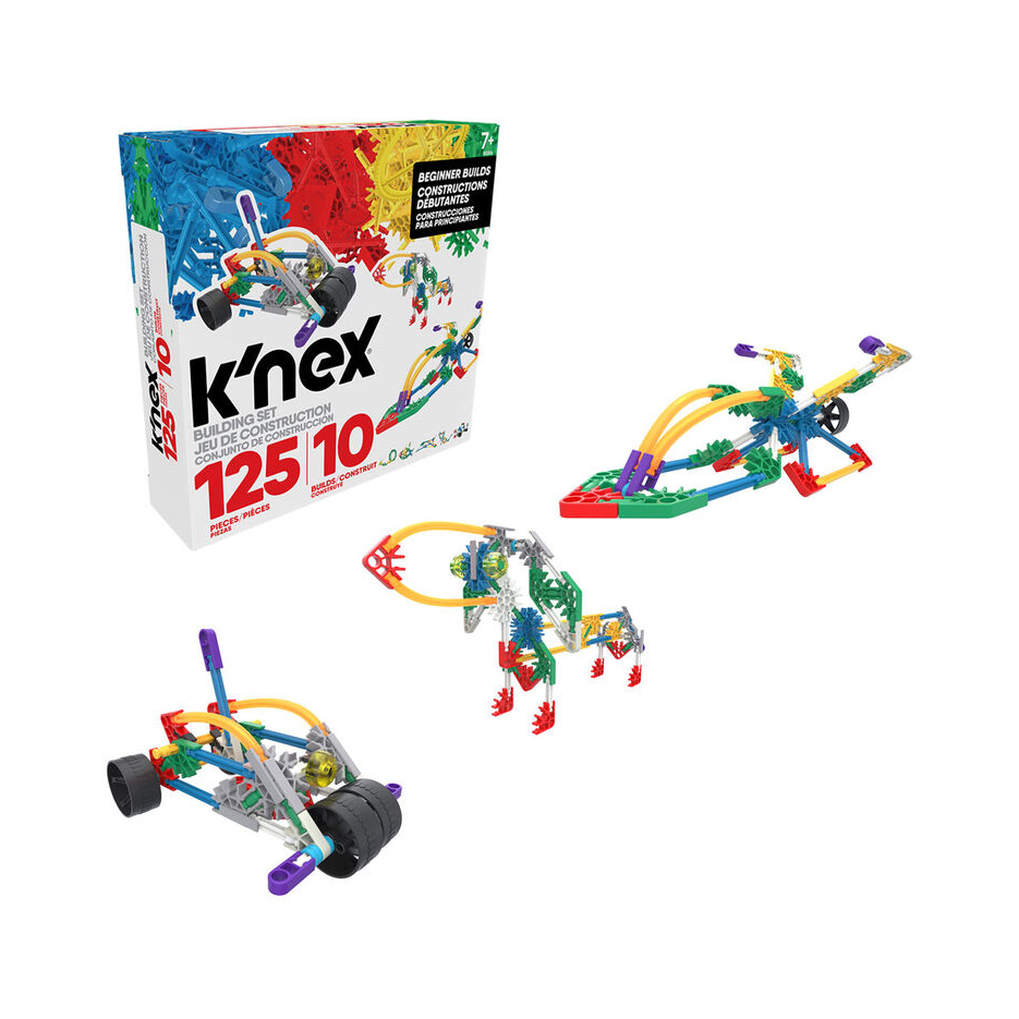 k'nex k'nex Beginner Builds - 10 Builds (7+)