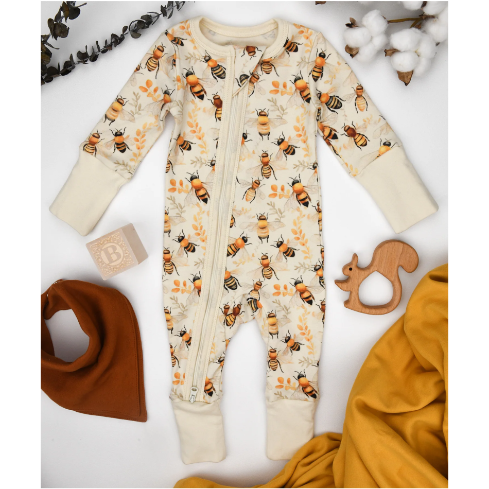 Earthy Earthy Zippered Rompers