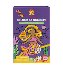 Tiger Tribe Tiger Tribe Colour By Numbers - Mermaids and Friends (4+)