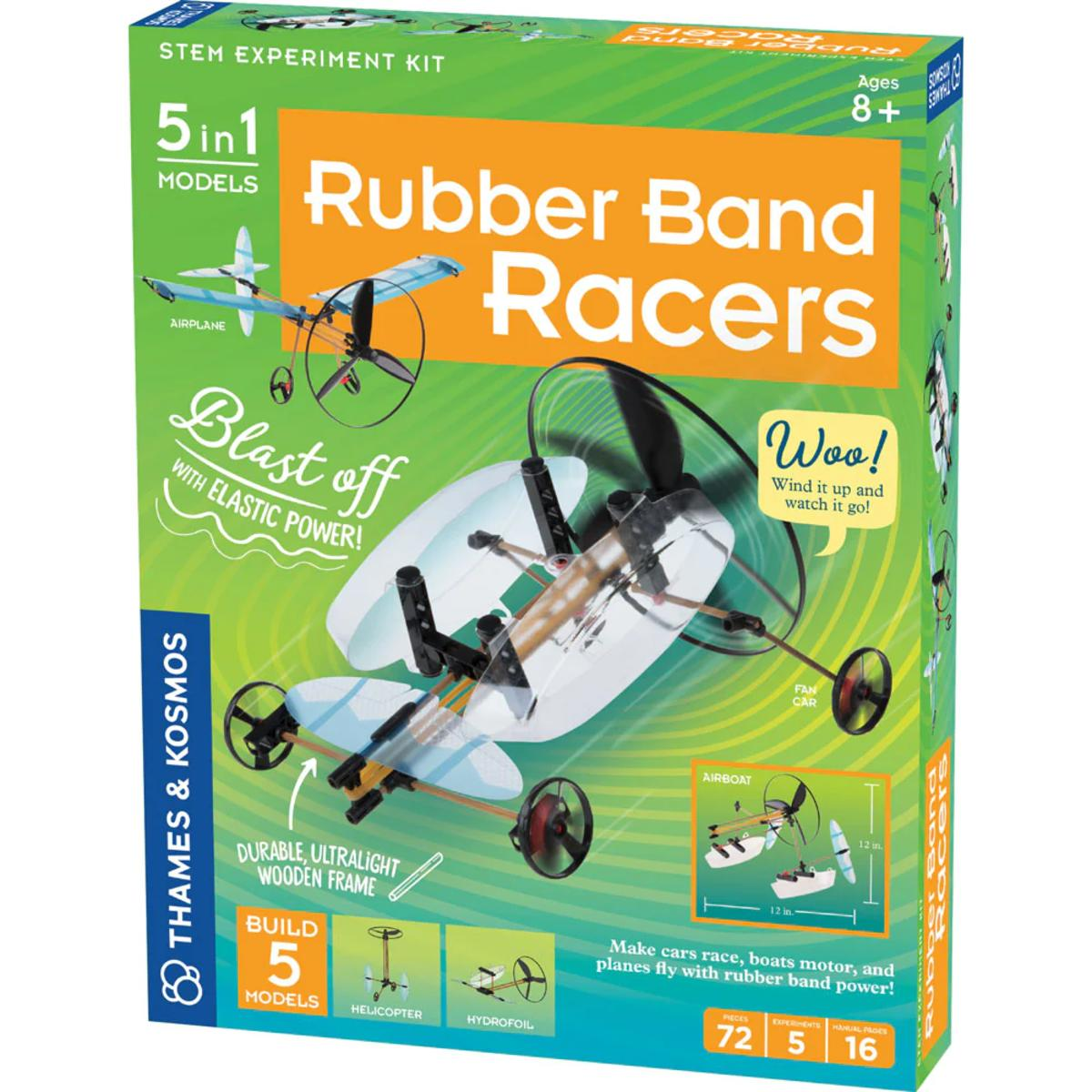 Thames & Kosmos Rubber Band Racers (8+)