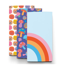 Pipsticks Rainbow Vibes Write On!  3-pack Travellers Notebooks (48 pages)