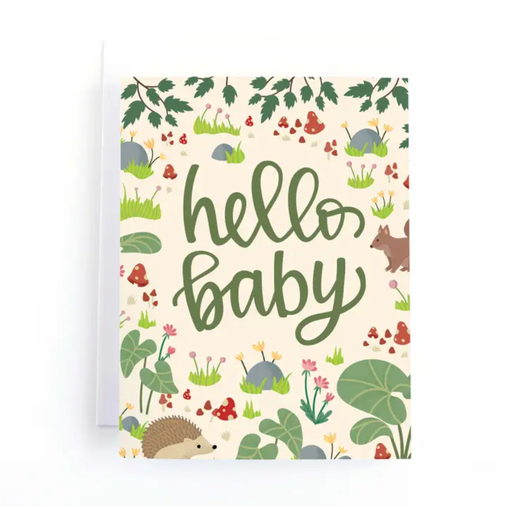 Pedaller Designs Hello Baby (woodland)