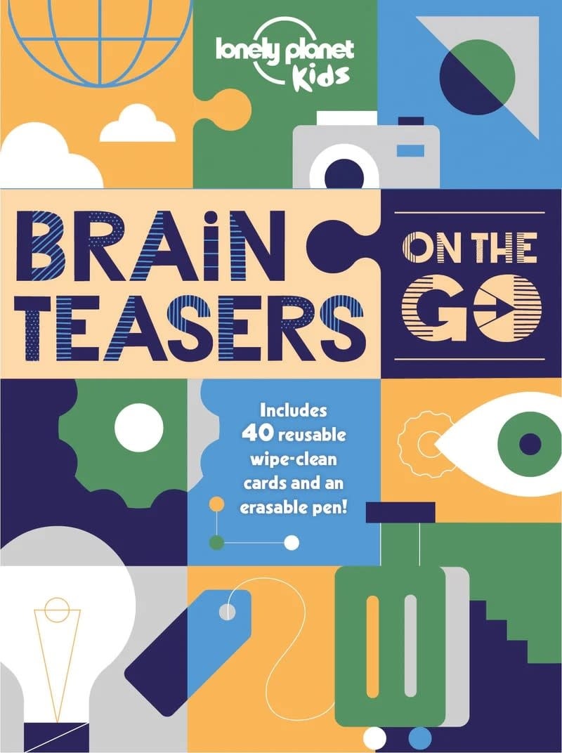 Lonely Planet Brain Teasers On The Go (ages 6-8)