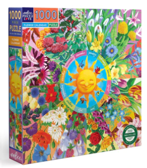 eeboo Flower Calendar (1000 pcs)