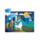 djeco Silhouette Puzzle (36 pcs) - Full Moon Knight (4+)