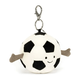Jellycat Amuseables Sports Soccer / Football Bag Charm
