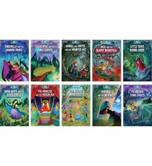 Red Chair Press Scary Tales Retold by Wiley Blevins (ages 6-9)