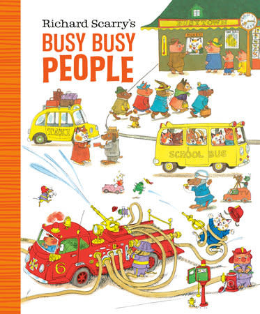 Busy, Busy People by Richard Scarry (ages 0-3 years)