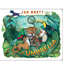 The Umbrella by Jan Brett (ages 1-3)