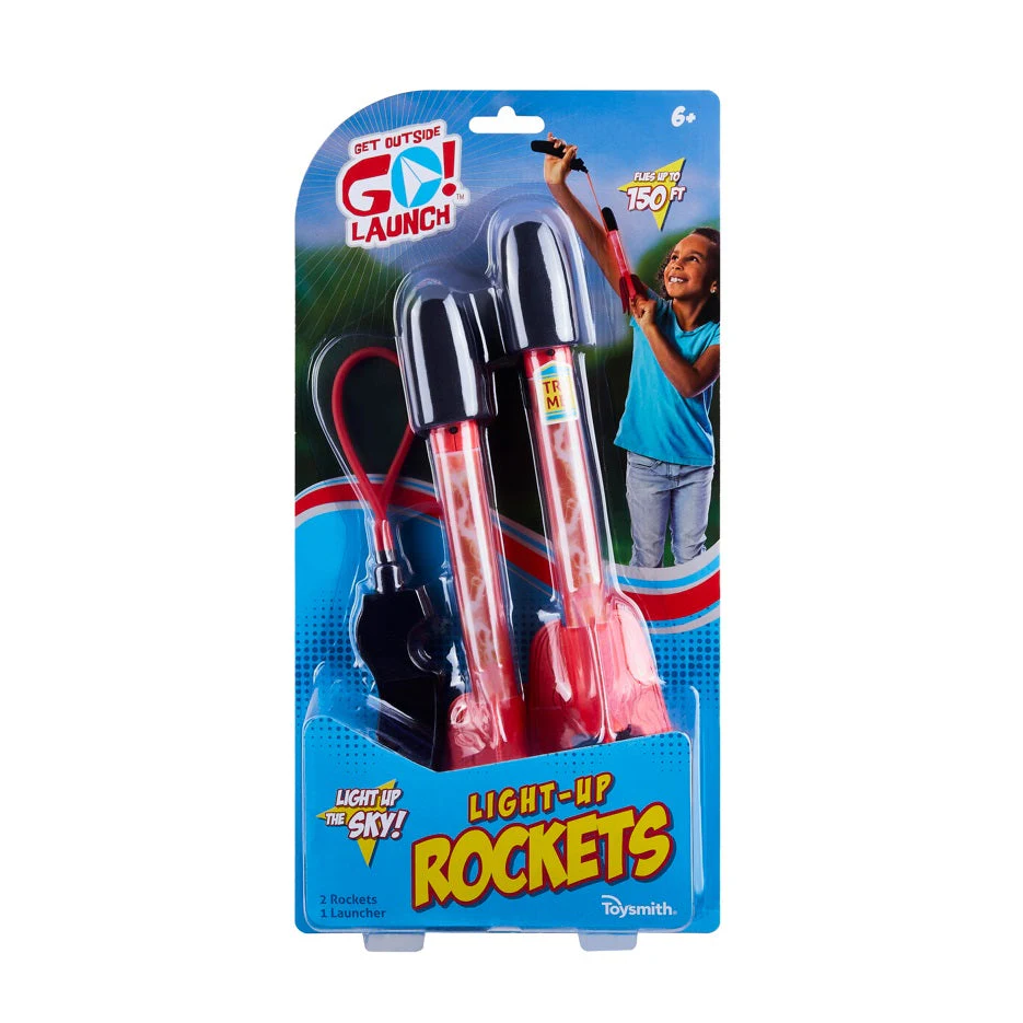 Toysmith Light-Up Rockets (6+)