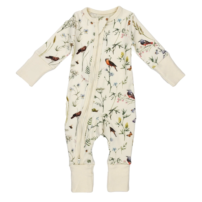 Earthy Earthy Zippered Rompers