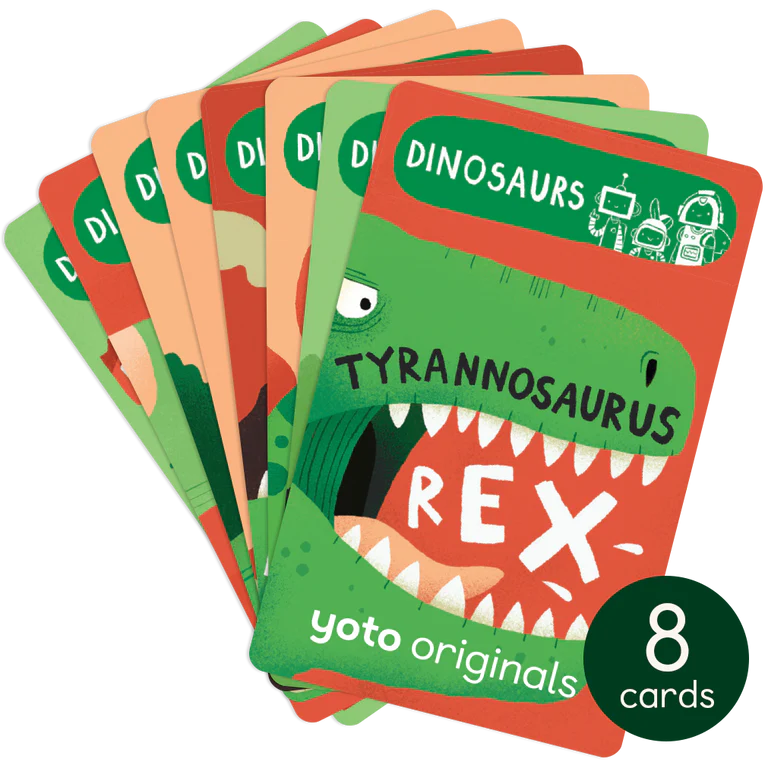 Yoto Brain Bots Dinosaurs Yoto audio cards (6+)