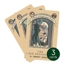 Yoto The Trouble Begins: A Collection of Unfortunate Events Yoto audio cards (ages 9-12)