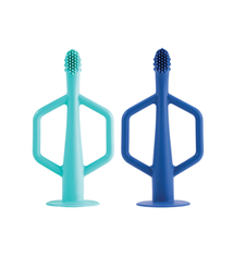 Tiny Twinkle Tiny Twinkle    Silicone Training Toothbrush (2-pack) 6+ months