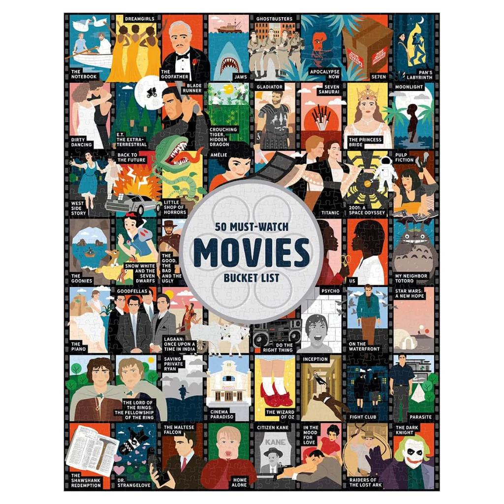 Ridley's 50 Must-Watch Movies (1000 pcs)