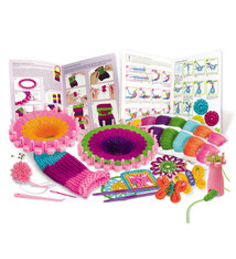 4M Steam Powered Kids Knitting & Crochet  (5+)