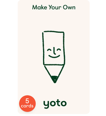Yoto Make Your Own Cards--Yoto audio cards (5-pack)