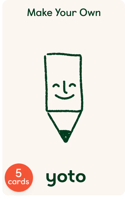 Yoto Make Your Own Cards--Yoto audio cards (5-pack)