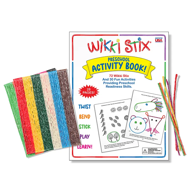 Wikkistix Wikki Stix Preschool Activity Book (3+)